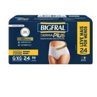 Roupa Íntima Bigfral Derma Plus G/xg 24un