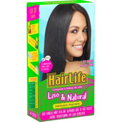 Alisante Hair Life Liso E Natural +creme Novex BabosÃo 100g