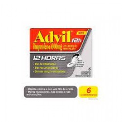 Advil 12 Horas 600mg 6cps