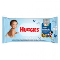 Lenço Umedecido Huggies Tripla Proteção ? 88 Unidades. Lenços Dermatologicamente Testados Para Higiene Do Bebê_#44; Com