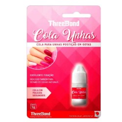 Cola Para Unhas PostiÇas Three Bond 5g