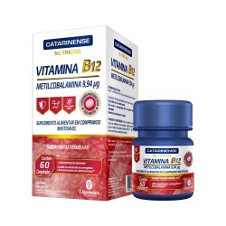 Vitamina B12 Frutas Vermelhas 60cps Catarinense