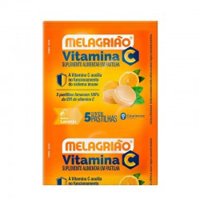MelagriÃo Pastilha 5un Laranja