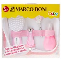 Kit Marco Boni Higiene Baby Bolsa Rosa 8685