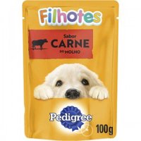 RaÇÃo Pedigree SachÊ Filhote Carne 100g