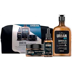 Kit Urban Men Shampoo+pomada+Óleo Para Barba 240+50+30ml