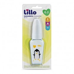 Mamadeira Lillo Miniform Primeiros Passos Silicone 50ml