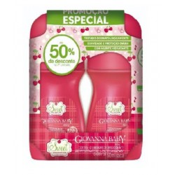 Desodorante Giovanna Baby F Roll-on Cherry 2un 50ml