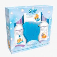Kit Giovanna Baby Giby Shampoo+cond.200ml+sab.90g+esponja