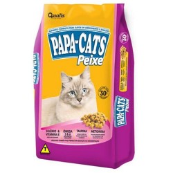 RaÇÃo Papa Cat Peixe 1kg