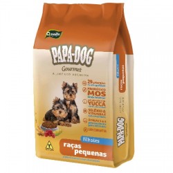 RaÇÃo Papa Dog Filhote RaÇa Pequena Gourmet 2kg