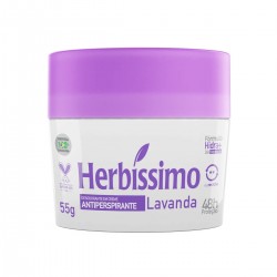 Desodorante HerbÍssimo F Creme Lavanda 55g