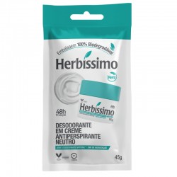 Desodorante HerbÍssimo F Creme Neutro Sem Perfume Refil 45g