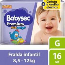 Fralda Babysec Premium Jumbinho G 16un