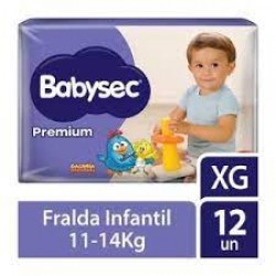 Fralda Babysec Premium Jumbinho Xg 12un