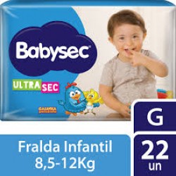 Fralda Babysec Ultra Jumbo G 22un
