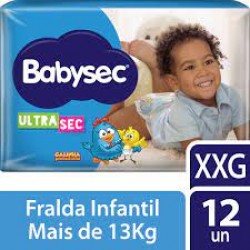 Fralda Babysec Ultra Jumbinho Xxg 12un