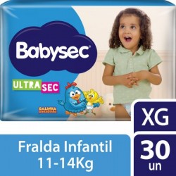 Fralda Babysec Ultra Mega Xg 30un