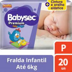 Fralda Babysec Premium Jumbinho P 20un