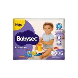 Fralda Babysec Premium Mega Xg 24un