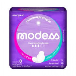 Absorvente Modess GeriÁtrico Leve 8un