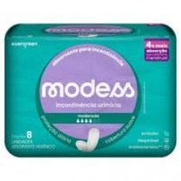 Absorvente Modess GeriÁtrico Moderada 8un