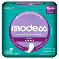 Absorvente Modess GeriÁtrico Intensa 10un