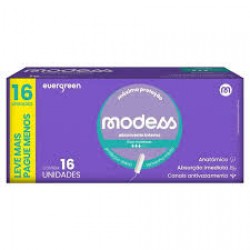 Absorvente Modess Interno MÉdio Moderado 16un