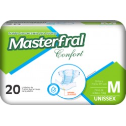 Fralda Masterfral Confort EconÔmica M 20un