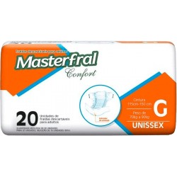 Fralda Masterfral Confort EconÔmica G 20un