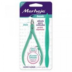 Alicate De CutÍculas Merheje Basic Verde+ EspÁtula