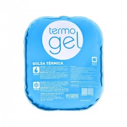 Bolsa TÉrmica Termogel Cristal Azul Quadrada