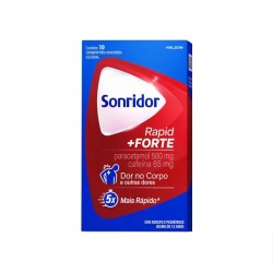 Sonridor Rapid + Forte 500mg + Cafeina 10cpr