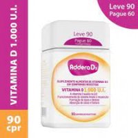 Addera D3 1.000ui Frasco 90cpr