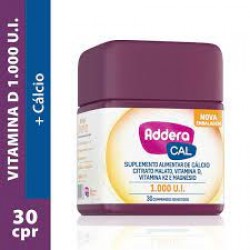 Addera Cal 1.000ui Frasco 30cpr