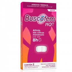 Buscofem Hot Adesivo TÉrmico 2 Adesivos