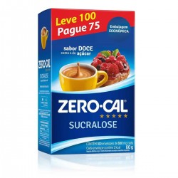 AdoÇante Zero-cal Sucralose PÓ 100 Envelopes De 600mg