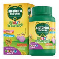 BiotÔnico Fontoura Mvm Sabor Tutifruti 60cps