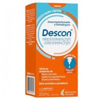 Descon 2,5mg/ml + 2,5mg/ml Gotas 20ml
