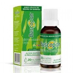 Buscopan 10 Mg/ml Gotas ? Frasco 20 Ml. Antiespasmódico Indicado Para Alívio De Cólicas E Espasmos Gastrointestinais E U