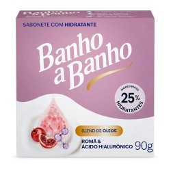 Sabonete Banho A Banho Blend De Óleos RomÃ E Ácido HialurÔnico 90g