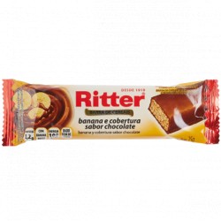 Barra De Cereais Ritter Banana E Cobertura Chocolate 25g