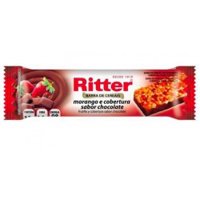 Barra De Cereais Ritter Morango E Cobertura Chocolate 25g