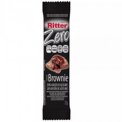 Barra De Cereais Ritter Brownie Zero 25g