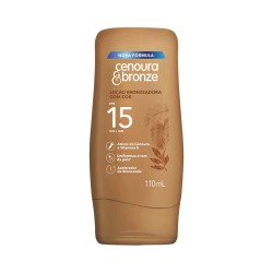 Protetor Solar Cenoura _ Bronze Fps15 Com Cor 110ml
