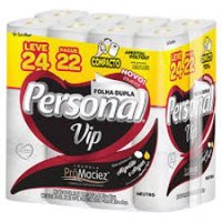 Papel HigiÊnico Personal Vip Folha Dupla Leve24pague22 30mt