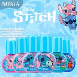 Esmalte Impala Disney Stitch Gliter Brilho Angel 6ml