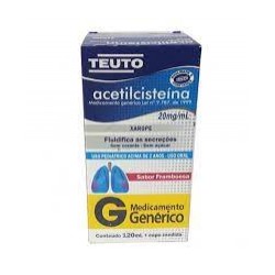 Acetilcisteina 20mg/ml Xpe Ped 120ml Gen.teuto
