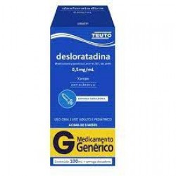Desloratadina 0,5mg/ml Xpe 100ml Gen.teuto