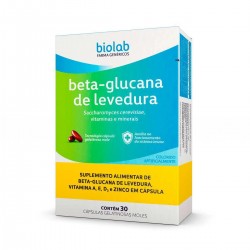 Beta-glucana Levedura 30cps Biolab